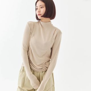 Keeepy SHIRRING TOPS 横田ひかる(シャツ/ブラウス(長袖/七分))