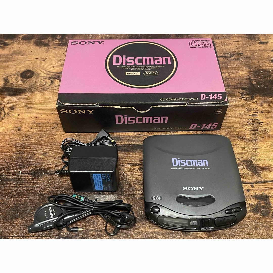 SONY Discman D-22 折込み DBB搭載 CDプレーヤー 箱あり SONY Discman D-22 折込み DBB搭載 CDプレーヤー 箱あり