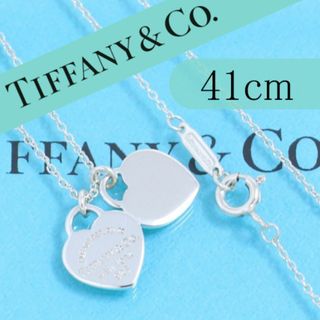 ティファニー(Tiffany & Co.)のティファニー　TIFFANY　リターントゥ ダブルハート ネックレス　良品(ネックレス)