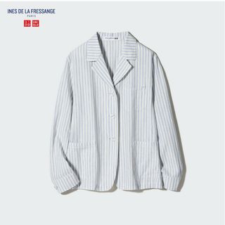 ユニクロ(UNIQLO)の未使用　完売品　UNIQLO　ユニクロ　リネンコットンカバーオール　イネスコラボ(テーラードジャケット)