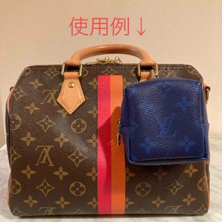 ルイヴィトン(LOUIS VUITTON)の未使用　ルイ・ヴィトン　タイガラマ　モノグラム　ポルト　クレ　ポーチ　青(その他)