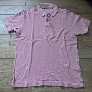ユニクロ(UNIQLO)のUNIQLO ユニクロ ポロシャツ ピンク L(ポロシャツ)