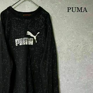 プーマ(PUMA)のPUMA プーマ 長袖 ロンＴ ビッグロゴ 刺繍ロゴ L(Tシャツ/カットソー(七分/長袖))