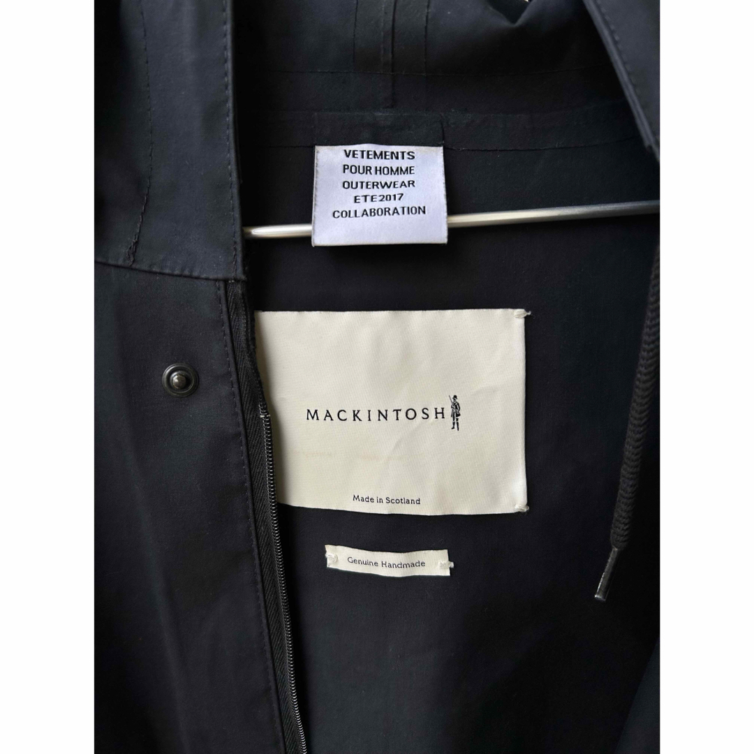 VETEMENTS - 17SS vetements × mackinstosh レインコートの通販 VETEMENTS - 17SS vetements × mackinstosh レインコートの通販
