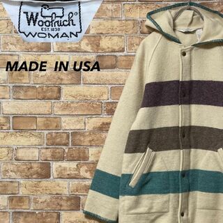 ウールリッチ(WOOLRICH)のウールリッチ　USA製　ヴィンテージウールジャケット　スナップボタン　古着女子M(ブルゾン)