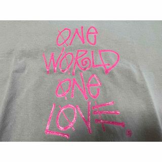 ステューシー(STUSSY)のstussy one world one love  M size(Tシャツ(半袖/袖なし))