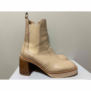 マウジー(moussy)のマウジーMOUSSY ROUND TOE HEEL 24.5cm(ブーツ)