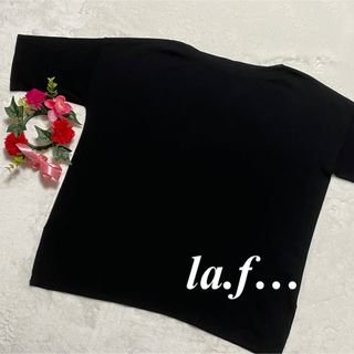 ラエフ la.f… ♡ 半袖　トップス　ブラウス　Tシャツ　黒系　即発送　大特価(シャツ/ブラウス(半袖/袖なし))