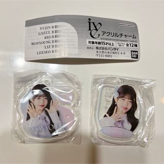 IVE アクリルチャーム ウォニョン A,B(アイドルグッズ)