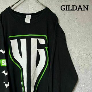 GILDAN ギルダン ロンＴ 長袖 SiM レゲエ ロックバンド L(Tシャツ/カットソー(七分/長袖))