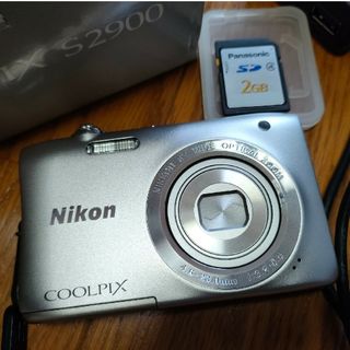 ニコン(Nikon)のNikon COOLPIX Style COOLPIX S2900 SILVE(コンパクトデジタルカメラ)