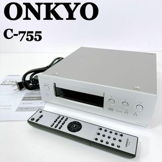 オンキヨー(ONKYO)の1701 【美品】 ONKYO CDプレーヤー INTEC C-755 リモコン(その他)