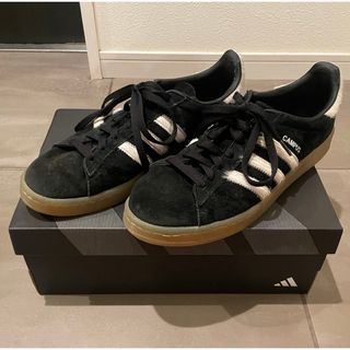 アディダス(adidas)のadidas campus スニーカー　27cm ブラック(スニーカー)