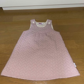 futafuta - フタフタ ジャンパースカート 90サイズ スモーキーピンク 