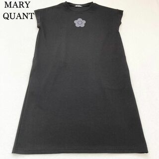 マリークワント(MARY QUANT)の人気✨ マリークワント フレンチスリーブワンピース ブラック M(ひざ丈ワンピース)