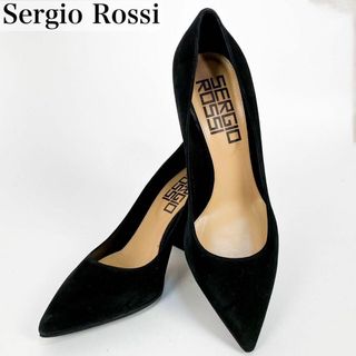 Sergio Rossi - 未使用級✨sergio rossi セルジオロッシ　チャンキーヒール　パンプス