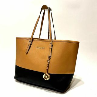 マイケルコース(Michael Kors)の【美品】　MICHAEL KORS トートバッグ　ショルダー　ツートンカラー(トートバッグ)