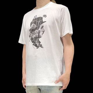 新品 チャップリン ステッキ ハット ちょび髭コメディアン アート Tシャツ(Tシャツ/カットソー(半袖/袖なし))