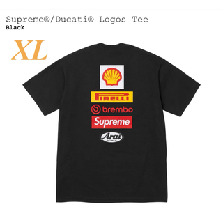 シュプリーム(Supreme)のSupreme x Ducati Logos Tee(Tシャツ/カットソー(半袖/袖なし))
