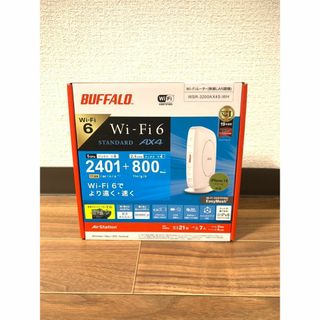 バッファロー(Buffalo)のバッファロー　 Wi-Fiルーター　WSR-3200AX4S-WH (PC周辺機器)