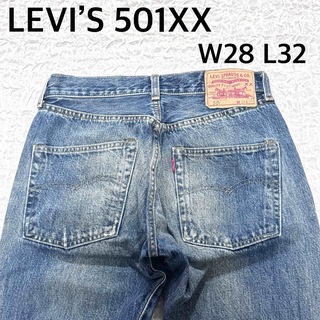 リーバイス(Levi's)のLEVI’S リーバイス　501XX ビックe  デニムパンツ　W28L32(デニム/ジーンズ)