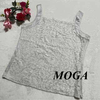 モガ　MOGA ♡ ノースリーブ　レース　トップス　ブラウス　タンクトップ　(シャツ/ブラウス(半袖/袖なし))