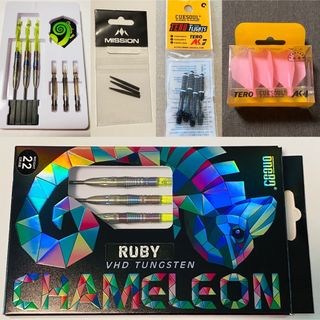 スティール ハードダーツ One80 CHAMELEON RUBY STEEL(ダーツ)