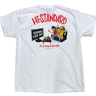 Hi-STANDARD SLS TEE WHITE Lサイズ(Tシャツ/カットソー(半袖/袖なし))