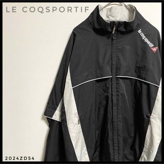 ルコックスポルティフ(le coq sportif)のle coqsportif 　ジャージ ナイロンジャケット　ブラック　スポーツ(ナイロンジャケット)