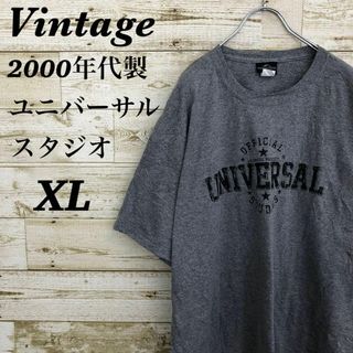 【k3348】USA古着00sユニバーサルスタジオムービープリント半袖Tシャツ(Tシャツ/カットソー(半袖/袖なし))