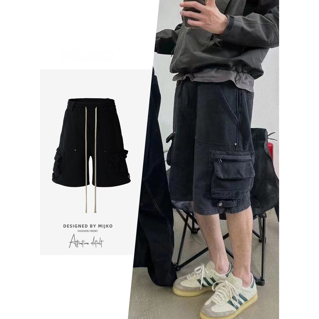 Rick Owens - マルチポケット カーゴショートパンツの通販 by Rick Owens - マルチポケット カーゴショートパンツの通販 by