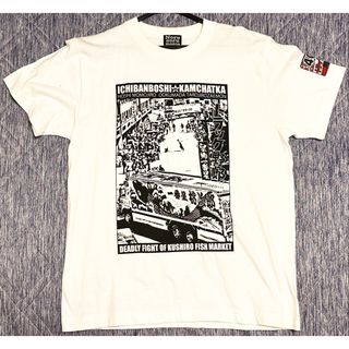 新品 トラック野郎 イラストTシャツ Sサイズ 白 ノルソルマニア 東宝(Tシャツ/カットソー(半袖/袖なし))