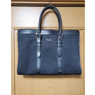 バーバリーブラックレーベル(BURBERRY BLACK LABEL)のBURBERRY　バーバリーブラックレーベル　ビジネスバッグ　黒　本革　732(ビジネスバッグ)