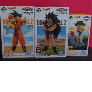 ドラゴンボール(ドラゴンボール)の3点【未開封】A賞悟空&悟飯/B賞ラデッツ/C賞悟飯 オムニバスアメイジングくじ(アニメ/ゲーム)