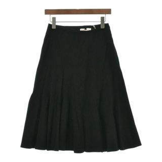 tricot COMME des GARCONS ひざ丈スカート M 黒 【古着】【中古】