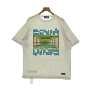 DEVASTEE ディバステ Tシャツ・カットソー XL 白 【古着】【中古】(Tシャツ/カットソー(半袖/袖なし))