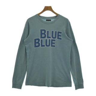 ブルーブルー(BLUE BLUE)のBLUE BLUE ブルーブルー Tシャツ・カットソー 2(M位) 青 【古着】【中古】(Tシャツ/カットソー(半袖/袖なし))