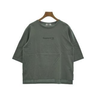 J.PRESS ジェイプレス Tシャツ・カットソー M ブルーグレー系 【古着】【中古】