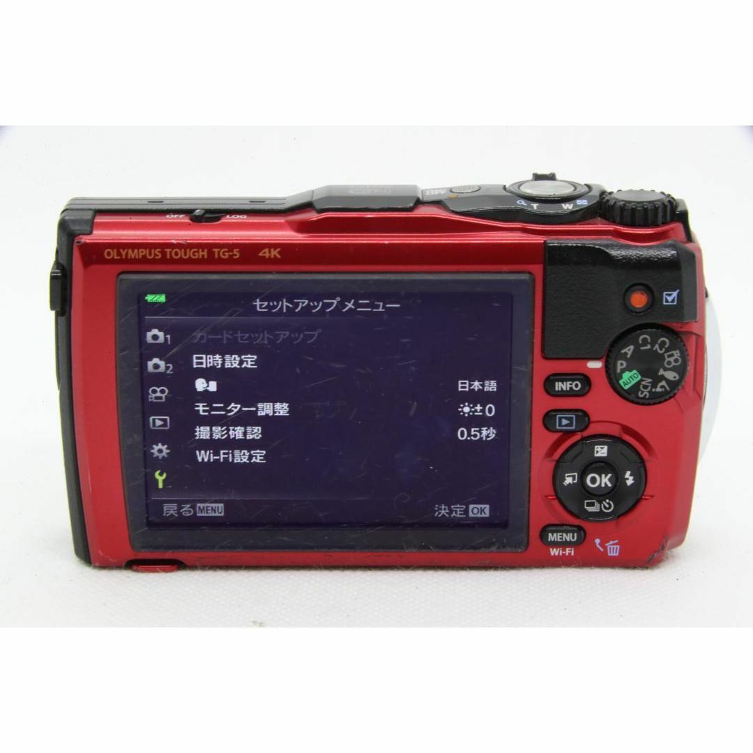 D2168】 OLYMPUS TOUGH TG-5 レッド オリンパス D2168】 OLYMPUS TOUGH TG-5 レッド オリンパス