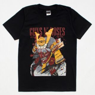 新品 ガンズ＆ローゼズ  ロック Tシャツ ag3-0016/S～XL　ブラック(Tシャツ/カットソー(半袖/袖なし))