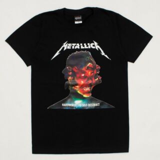 新品 メタリカ ロック Tシャツ ag3-0017/S～XL　ブラック(Tシャツ/カットソー(半袖/袖なし))