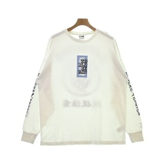 BLACK EYE PATCH Tシャツ・カットソー XL 白 【古着】【中古】(Tシャツ/カットソー(半袖/袖なし))