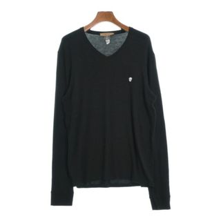 アレキサンダーマックイーン(Alexander McQueen)のALEXANDER MCQUEEN Tシャツ・カットソー 48(XXL位) 黒 【古着】【中古】(カットソー(半袖/袖なし))