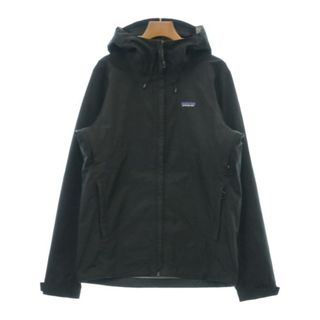 パタゴニア(patagonia)のpatagonia パタゴニア マウンテンパーカー S 黒 【古着】【中古】(マウンテンパーカー)