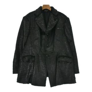 コムデギャルソン(COMME des GARCONS)のCOMME des GARCONS カジュアルジャケット S 黒 【古着】【中古】(テーラードジャケット)