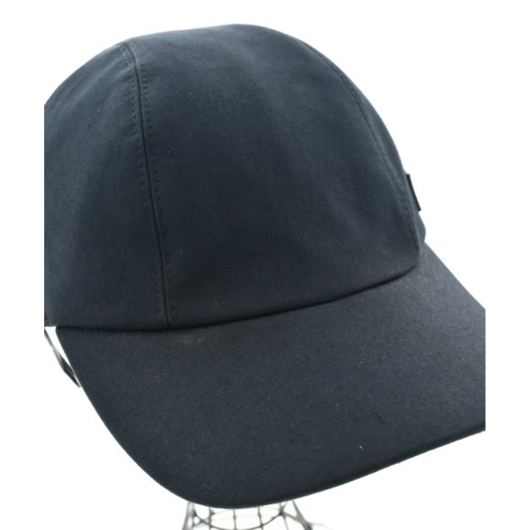 HERMES エルメス キャップ 59 黒 【古着】 HERMES エルメス キャップ 59 黒 【古着】