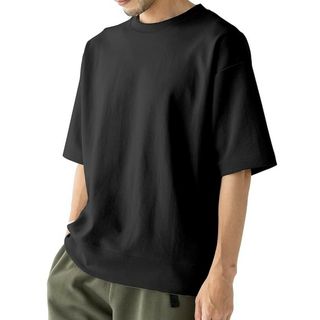 アマゾン(Amazon)のAmazon Essentials スウェット Tシャツ ワイドフィット メンズ(Tシャツ/カットソー(半袖/袖なし))