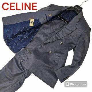 セリーヌ(celine)のceline セリーヌ　セットアップスーツ　メンズ　　　高級ボタン(セットアップ)