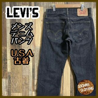 リーバイス(Levi's)のリーバイス メンズ デニム パンツ 514 スリムストレート 29 USA古着(デニム/ジーンズ)