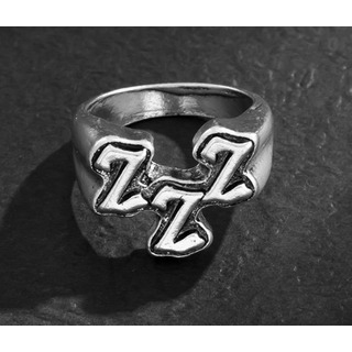 指輪　リング　Z　アルファベット　メンズ　レトロ　シンプル　韓国(リング(指輪))